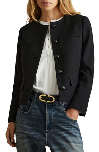 Nola Textured Wool Jacket