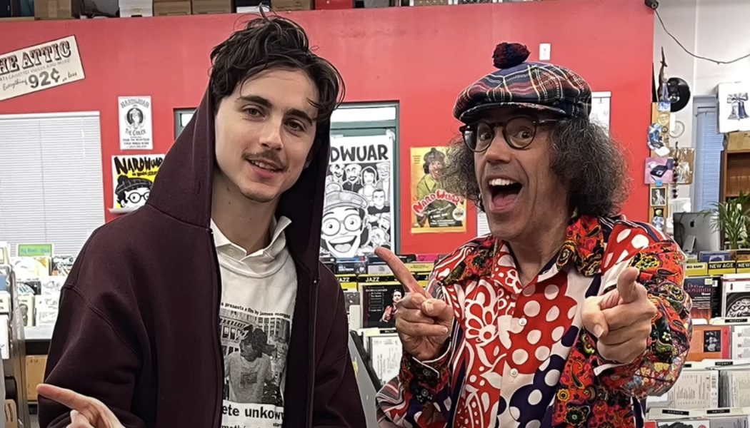 Timothée Chalamet and Nardwuar meet for wonderfully chaotic interview