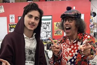 Timothée Chalamet and Nardwuar meet for wonderfully chaotic interview