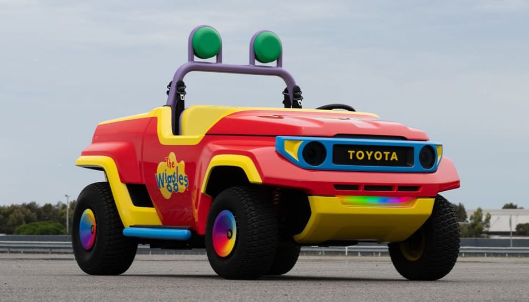 Toyota Taps Into Nostalgia with "Big Red Ute" Car for 'The Wiggles'