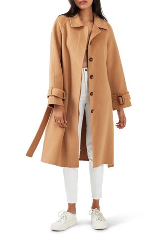 Shore to Shore Belted Wool Coat