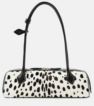 Le Teckel Medium Calf Hair Shoulder Bag