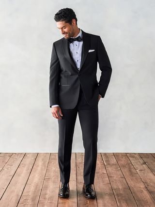 the black tux, Peak Lapel Tuxedo