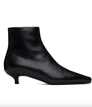 Toteme Black The 'Slim Ankle' Boots