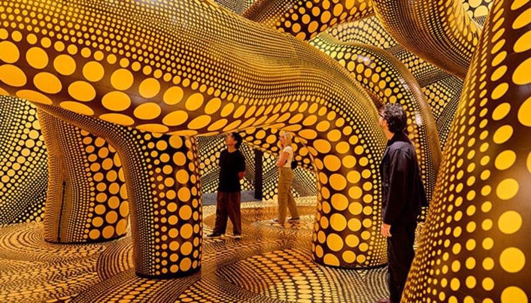 Yayoi Kusama Premieres "Infinity Mirrored Room" in the National Gallery of Victoria in Melbourne