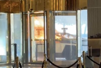 A Cybertruck ‘blew up’ outside Trump’s hotel in Las Vegas