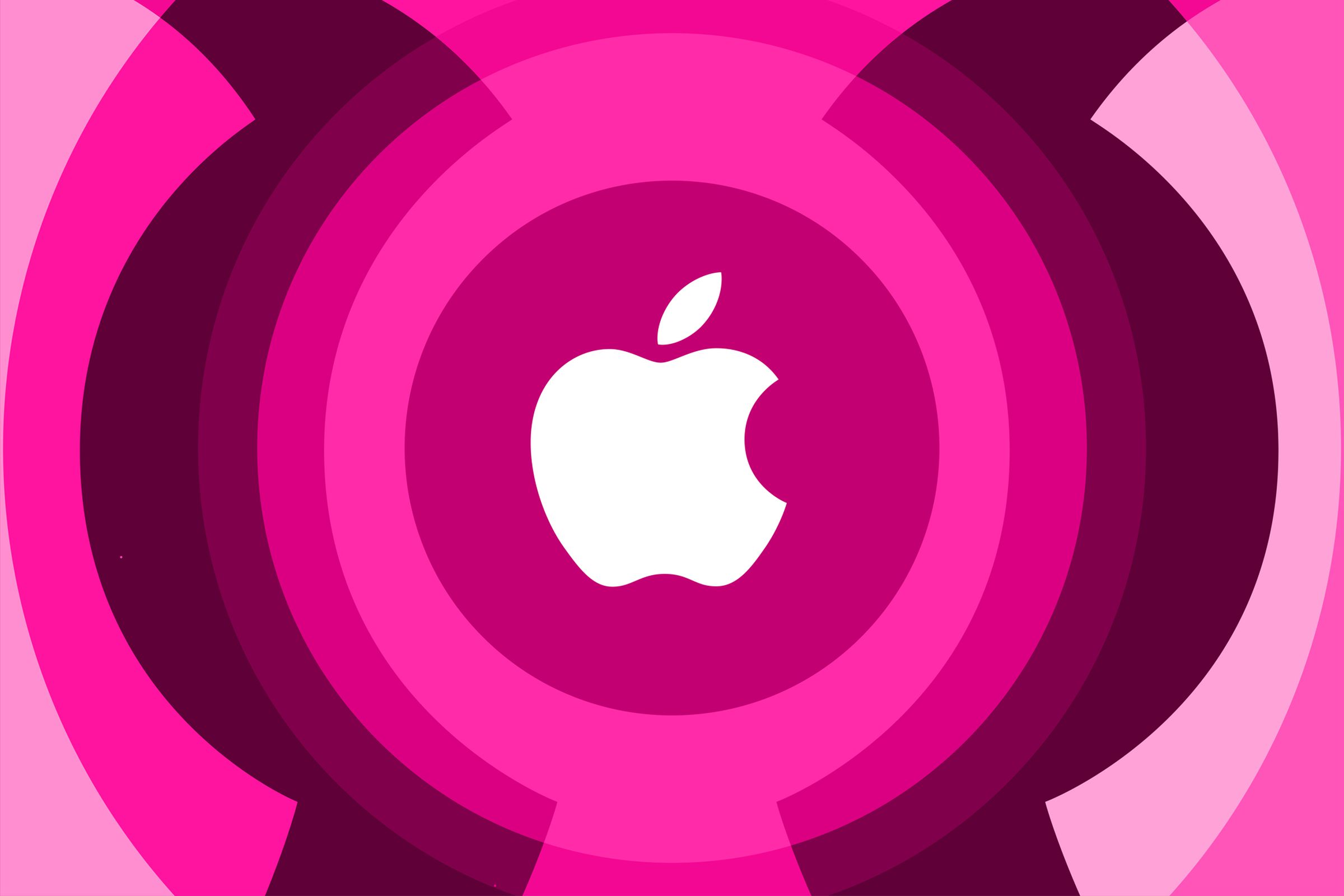 An illustration of the Apple logo.