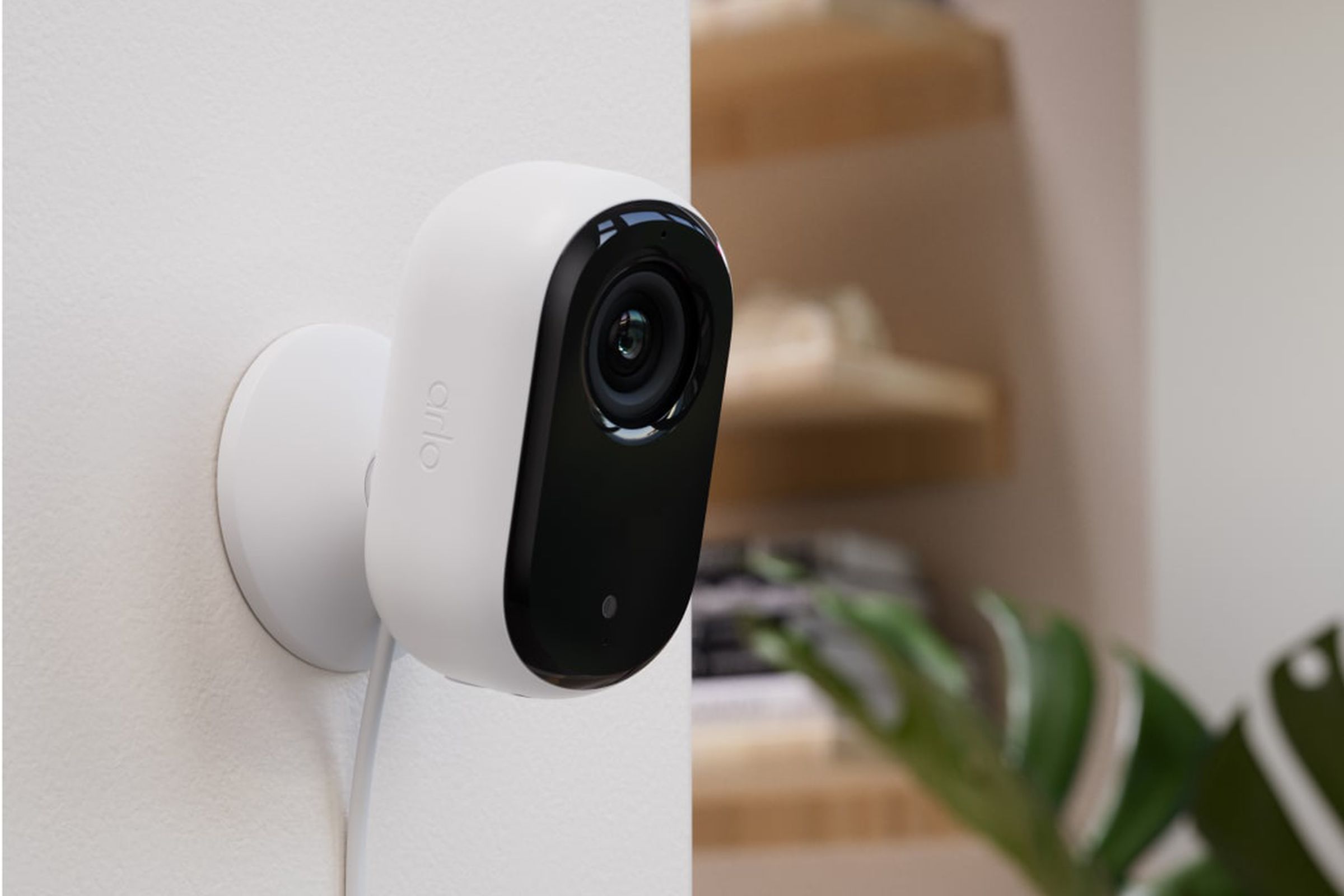 A picture of an Arlo indoor camera.