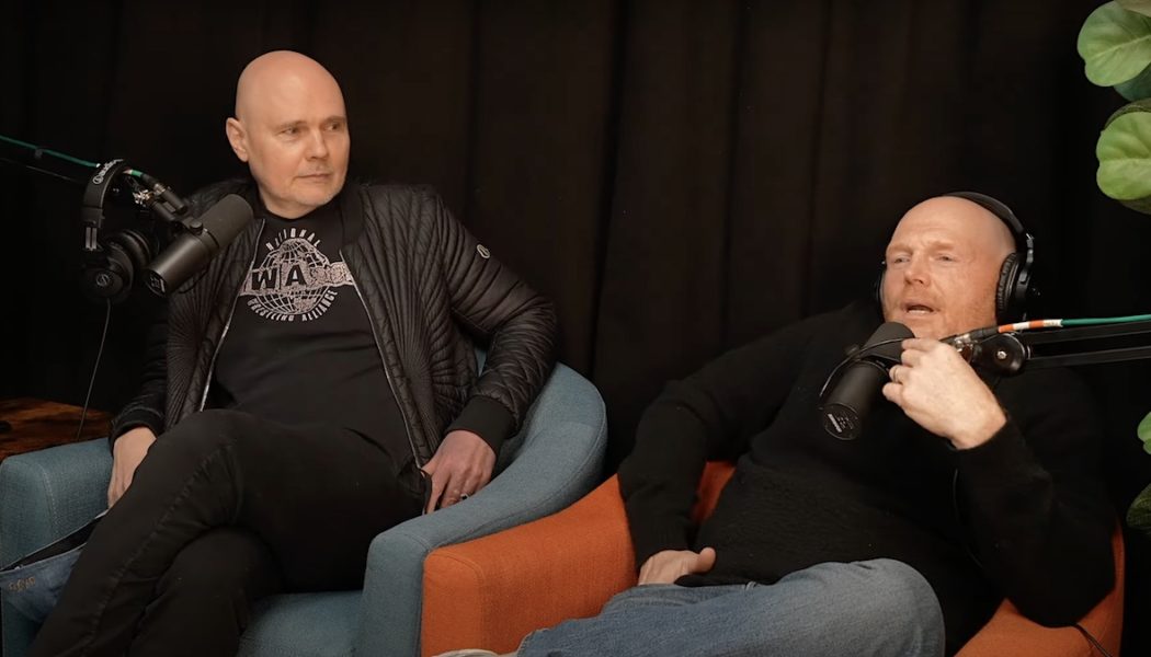 Billy Corgan and Bill Burr address whether they're half-brothers in surprise meeting