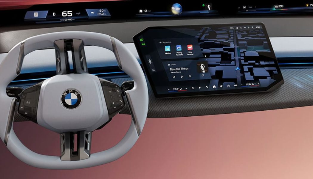 BMW Unveils Panoramic iDrive at CES 2025