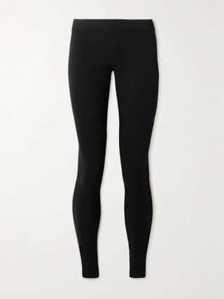 Stretch-Pima Cotton Jersey Leggings