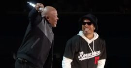 Dr. Dre joins Anderson .Paak at FireAid for “California Love”