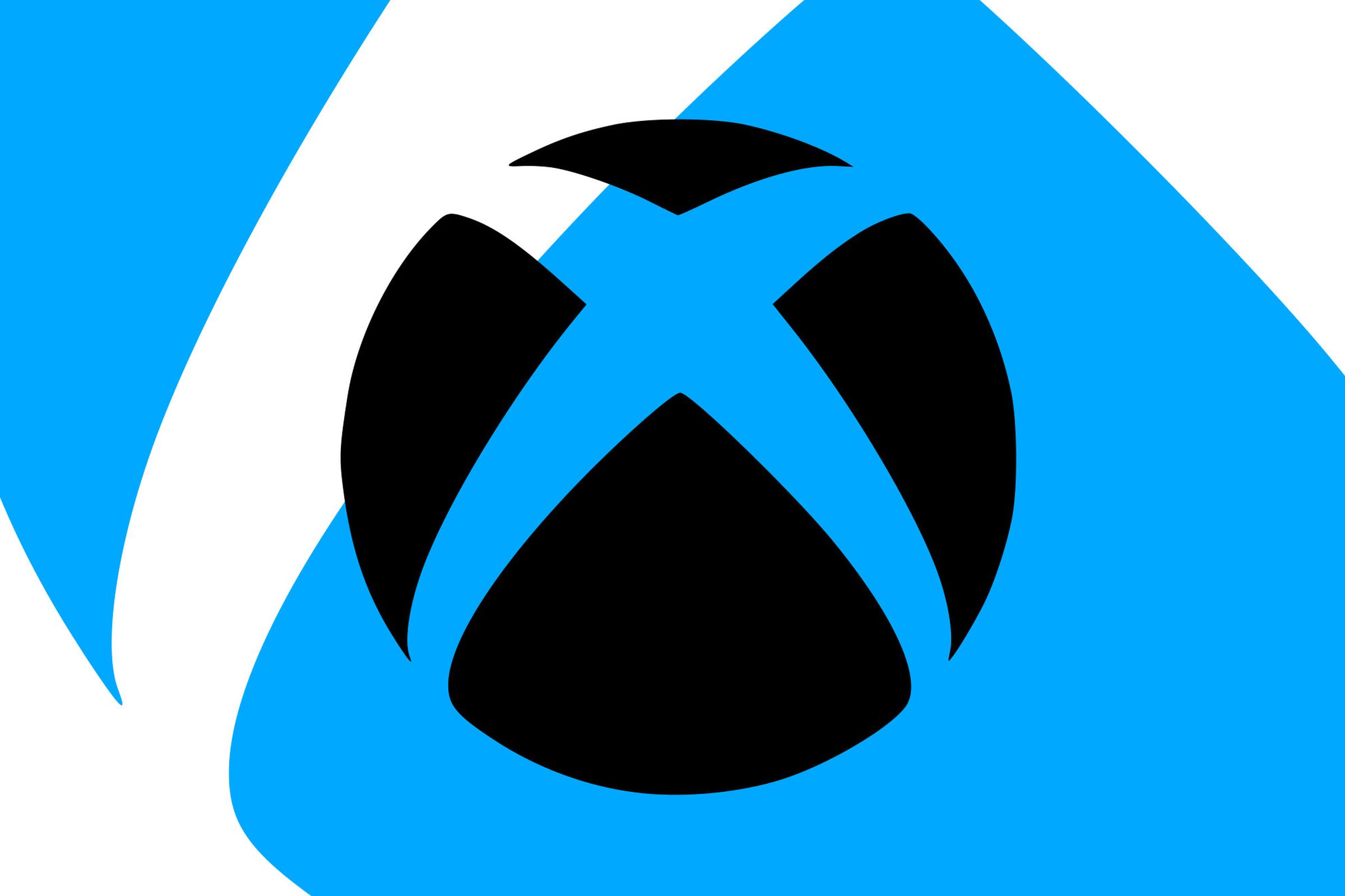 Vector illustration of the Xbox logo.