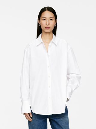 Relaxed-Fit Poplin Shirt