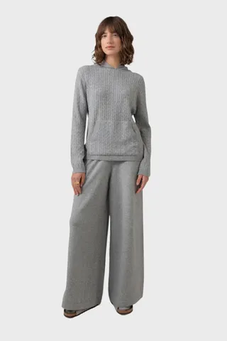 Low Rise Cashmere Slouch Pants