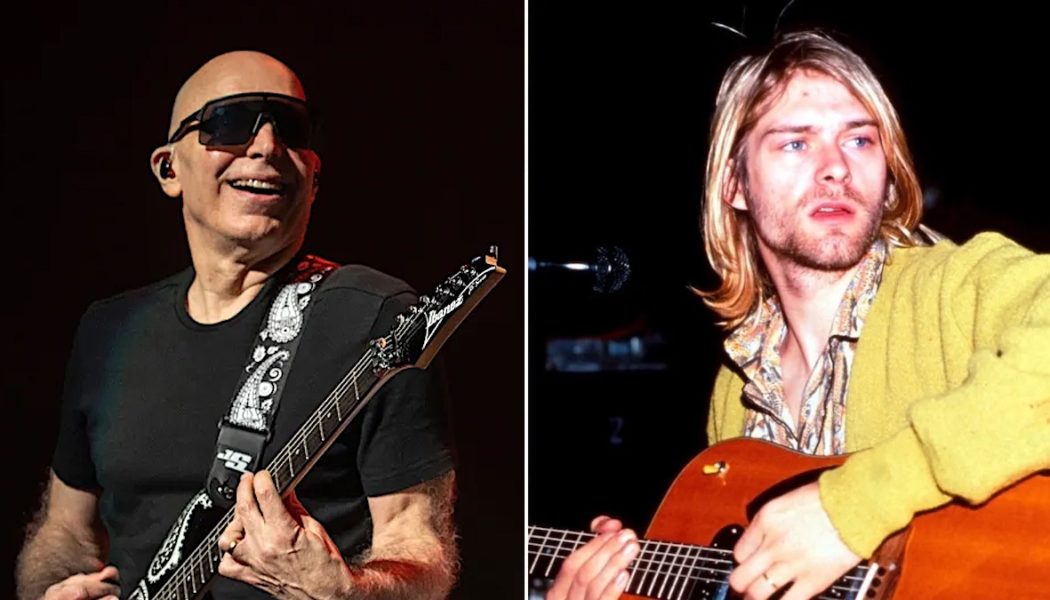 Joe Satriani: Kurt Cobain "was a great guitar player"