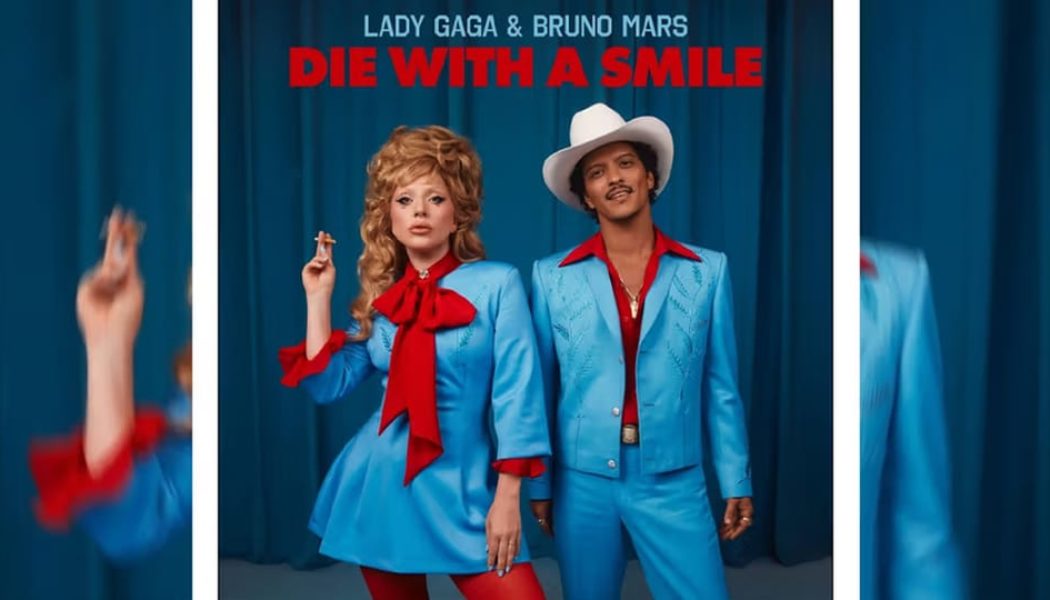 Lady Gaga and Bruno Mars Takes the No. 1 Spot on Billboard Hot 100 With "Die With a Smile"