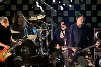 Nirvana’s Dave Grohl, Krist Novoselic, and Pat Smear reunite for surprise performance at FireAid