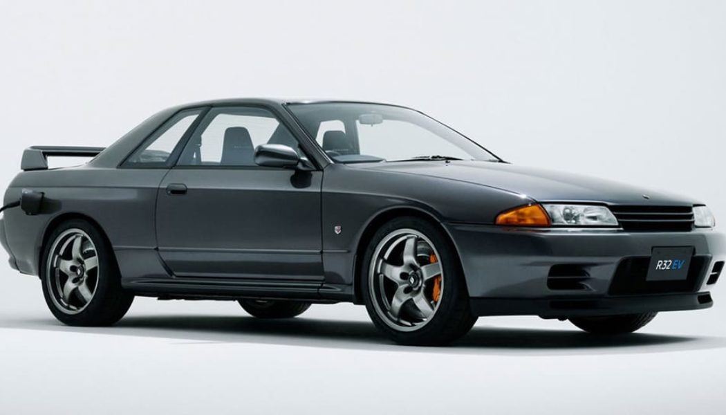 Nissan's Electrified "Godzilla" R32 Skyline GT-R to Debut at Tokyo Auto Salon