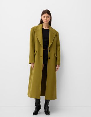 Oversize Manteco Wool Blend Coat