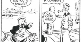 Popeye and Tintin are now in the public domain