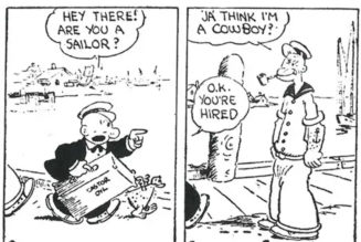 Popeye and Tintin are now in the public domain