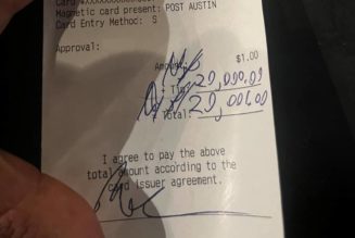 Post Malone gifts bartender with $20,000 tip on Christmas Eve