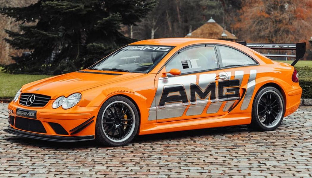 Rare Mercedes-Benz CLK DTM AMG P900 Prototype Surfaces for Auction