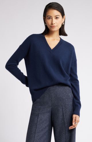 V-Neck Cashmere Sweater