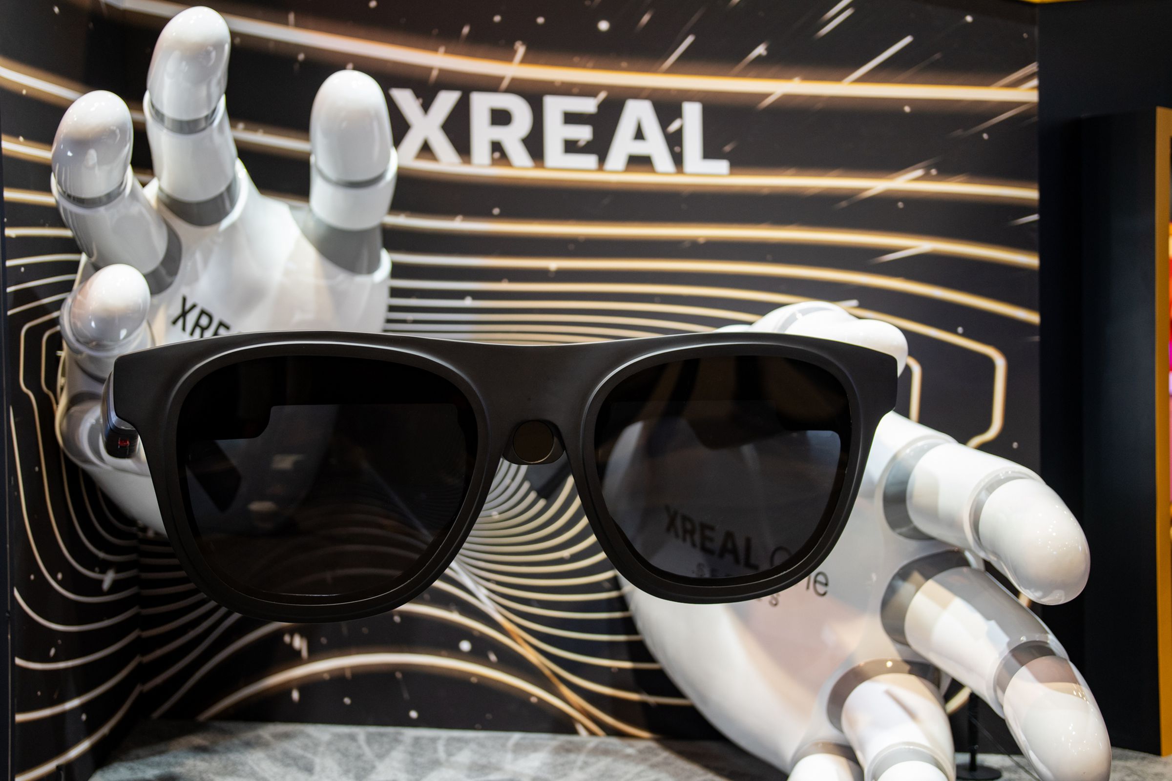 Shot of XREAL booth display