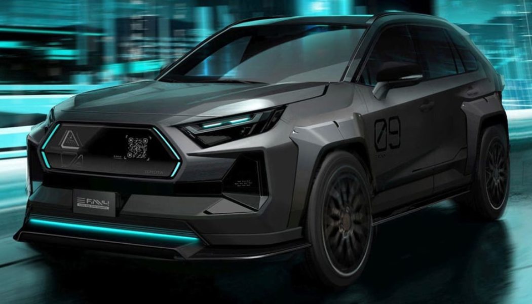 Toyota Unveils "Dark Side Performance" RAV4 Concept ahead of Tokyo Auto Salon