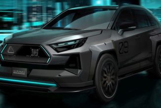 Toyota Unveils "Dark Side Performance" RAV4 Concept ahead of Tokyo Auto Salon