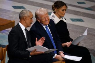 Trump and Obama's Conversation At Jimmy Carter's Funeral Sparks Online Talk