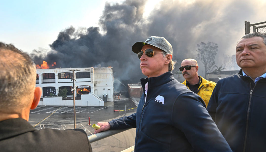 Trump Blames Governor Newsom For LA Wildfires In Tantrum