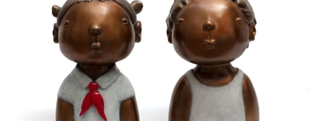 Zhang Hui's Cherubic Figures Evoke Childhood Whimsy at Yang Gallery