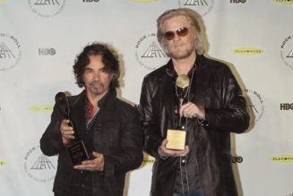 Daryl Hall says he'll never play with John Oates again