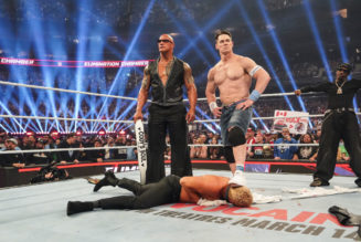 Travis Scott Injured Cody Rhodes With His Pimp Slap At WWE's 'Elimination Chamber'